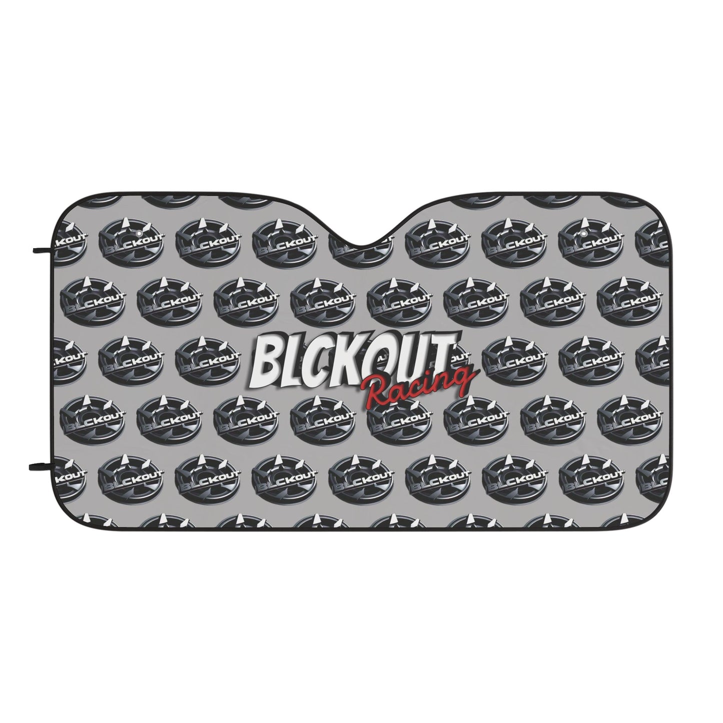 Custom Car Sun Shades with Bold Graphic Design - UV Protection & Style for Your Ride