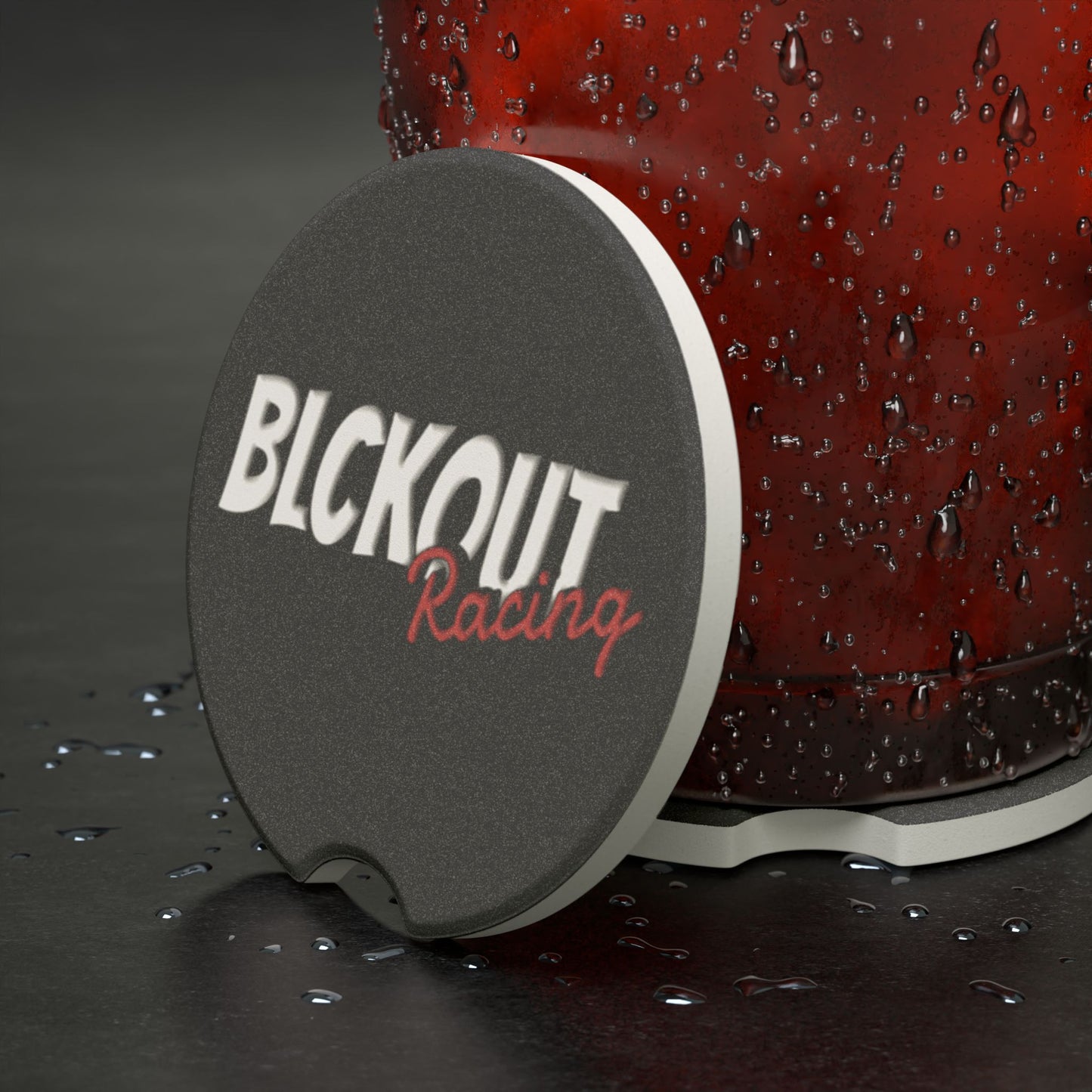 BLCKOUT Car Coaster (2pc)