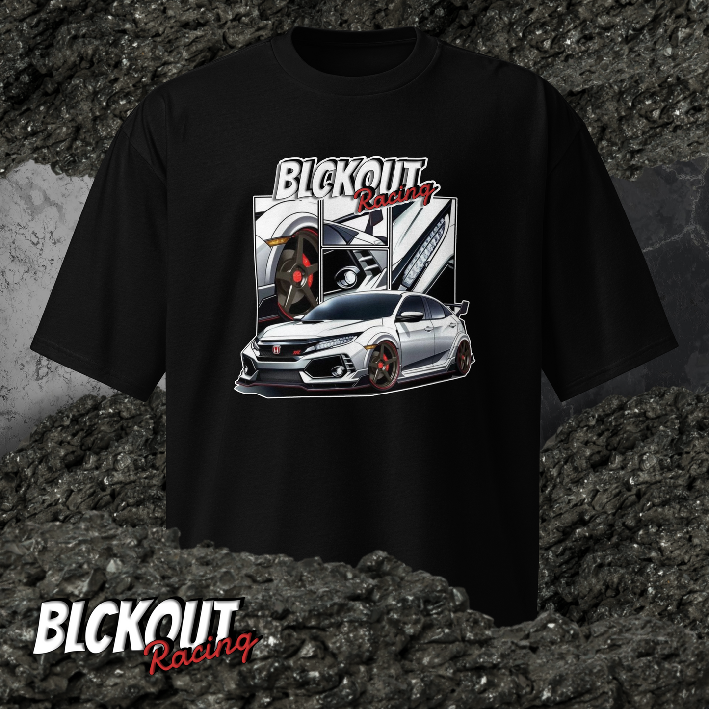 Honda Civic - Oversized heavyweight tee
