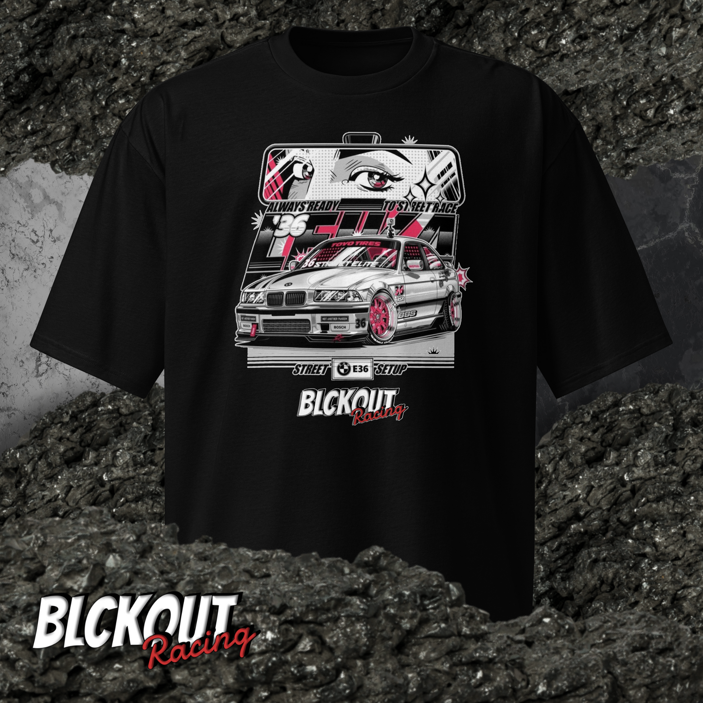 BMW E36 - Oversized heavyweight tee
