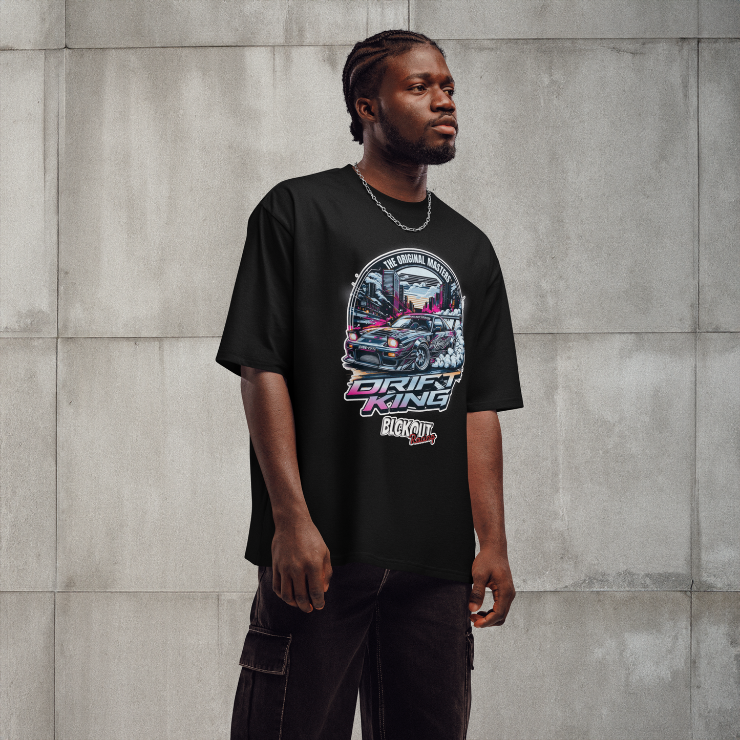 Drift King - Oversized heavyweight tee