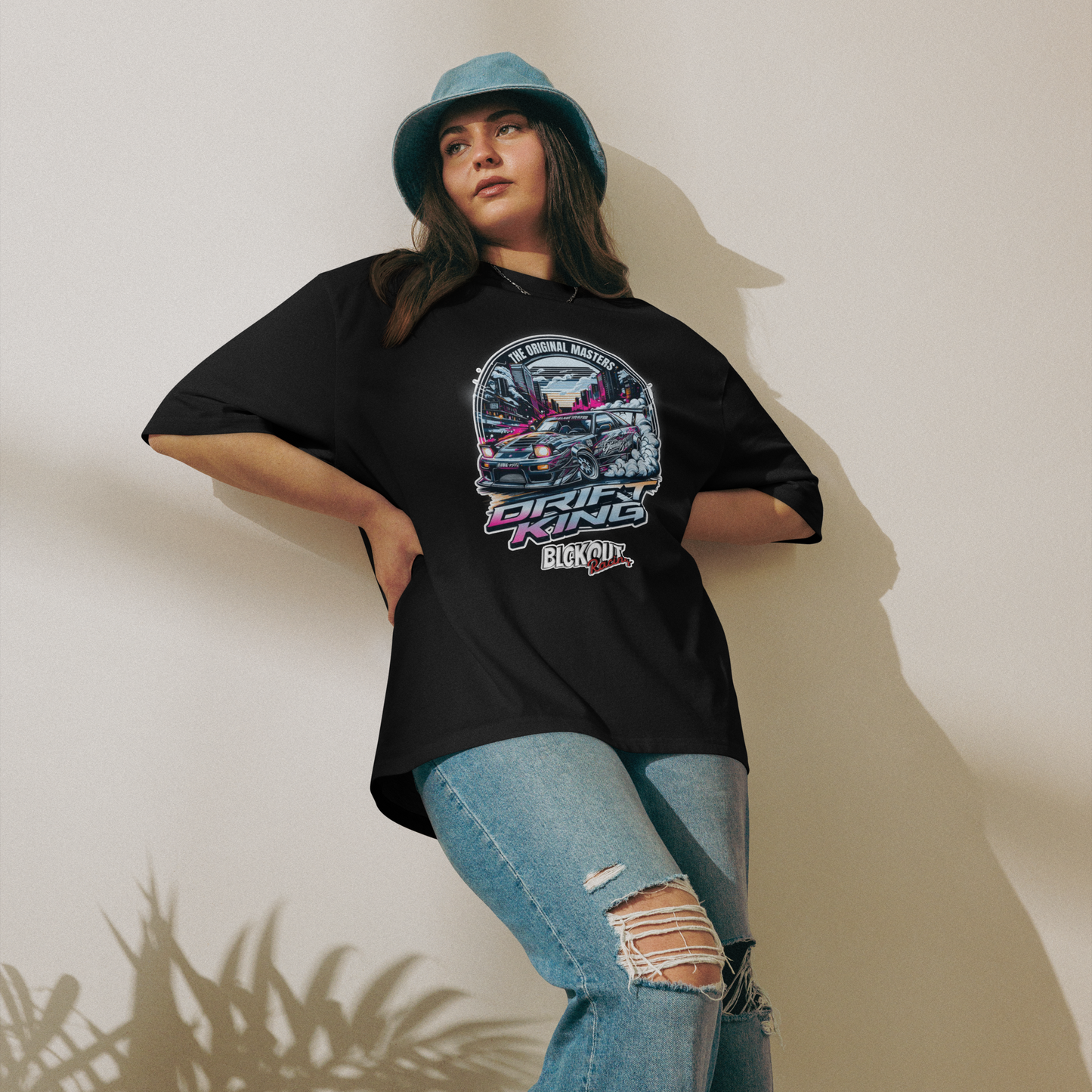 Drift King - Oversized heavyweight tee