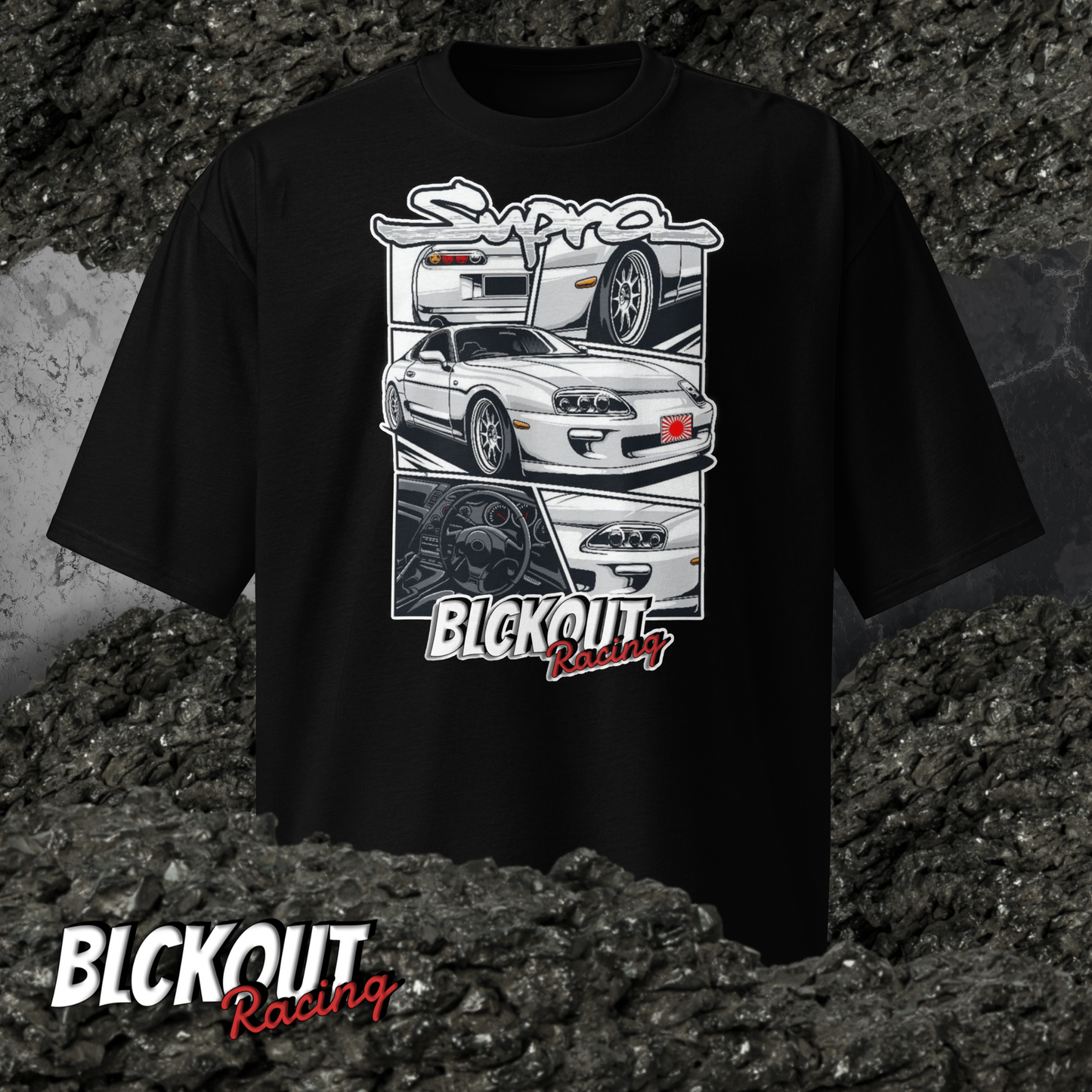 Toyota Supra - Oversized heavyweight tee