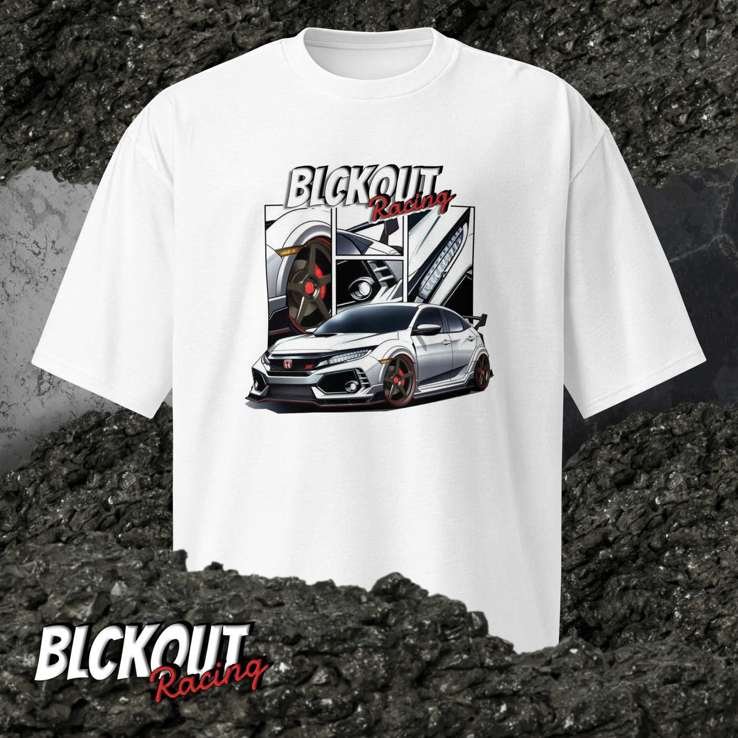 Honda Civic - Oversized heavyweight tee