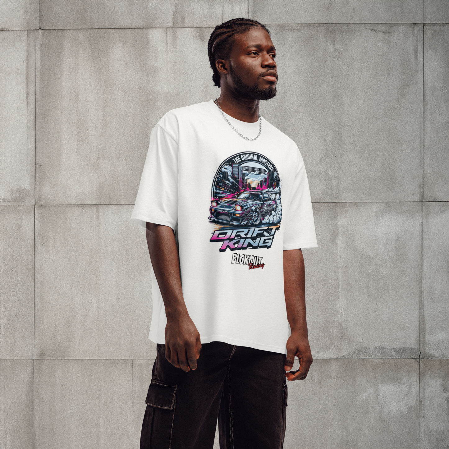 Drift King - Oversized heavyweight tee