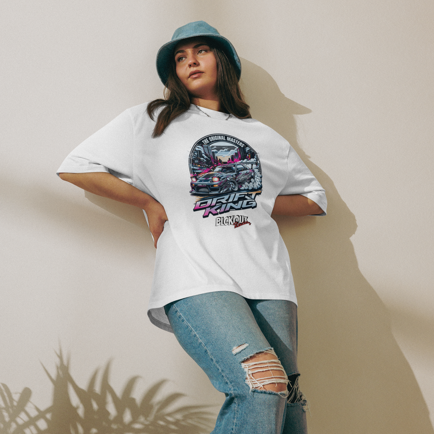 Drift King - Oversized heavyweight tee