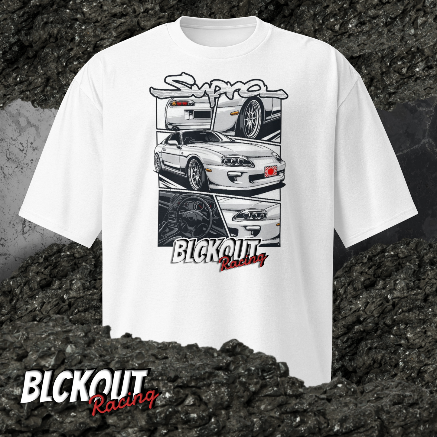 Toyota Supra - Oversized heavyweight tee