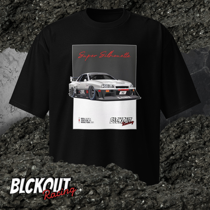 Nissan Skyline Silhouette - Oversized heavyweight tee