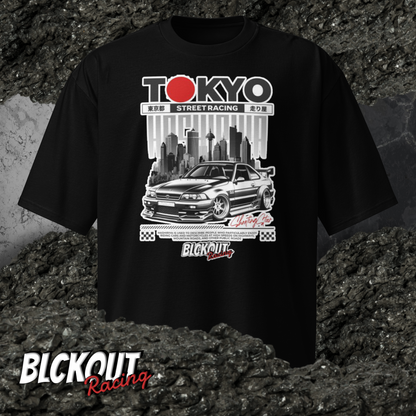 Nissan Skyline - Oversized heavyweight tee