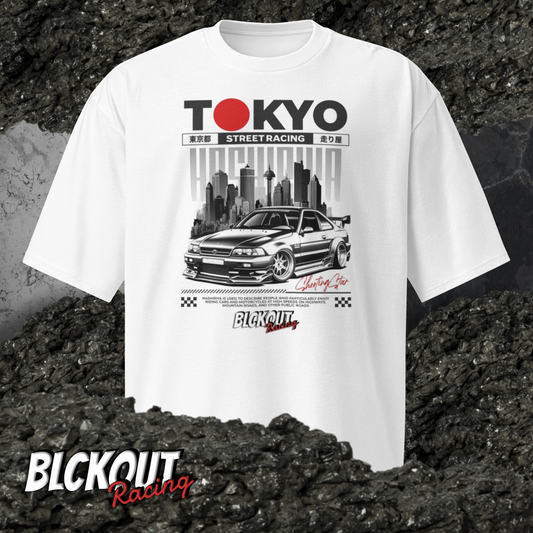 Nissan Skyline - Oversized heavyweight tee