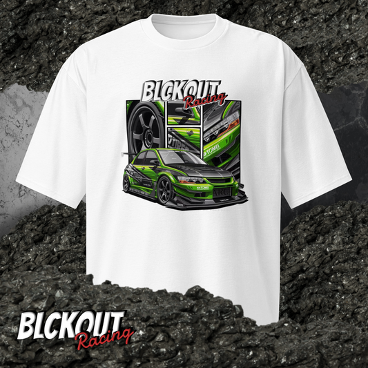 Mitsubishi Evo - Oversized heavyweight tee